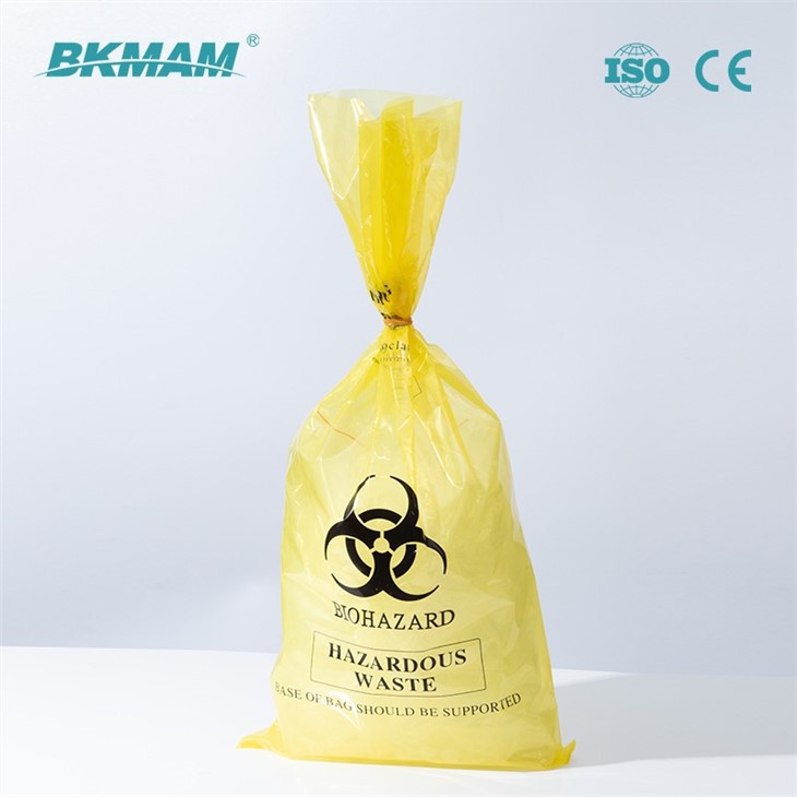 plastic medical waste bag