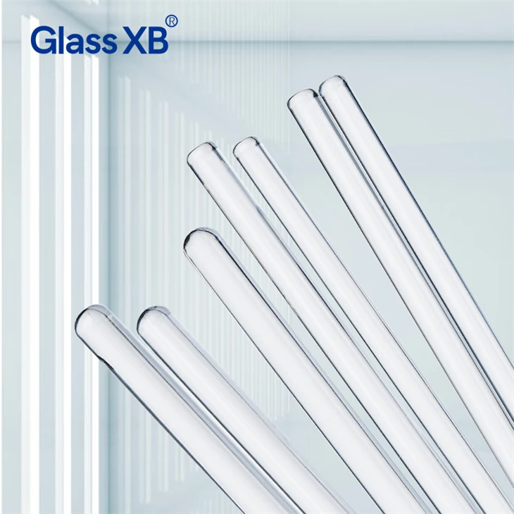 Lab Glass Stirring Rod Borosilicate Glass Rod factory